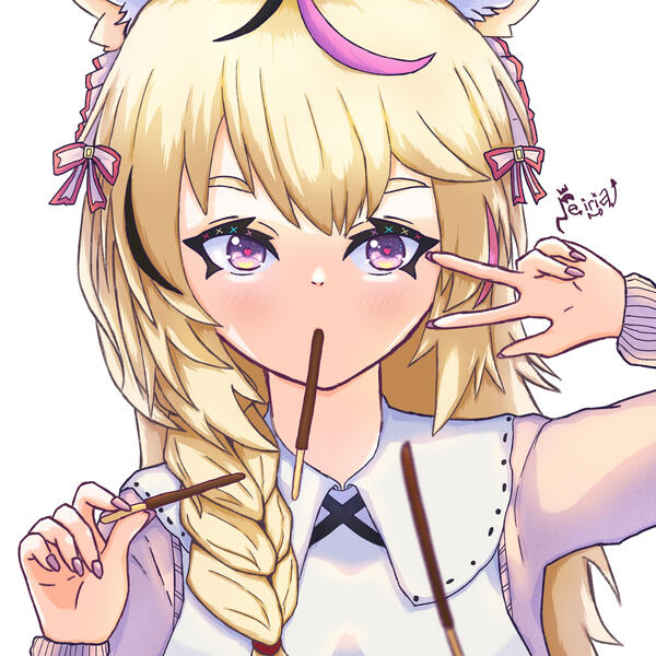 Omaru Polka 14 February 2022 fanart illustrations