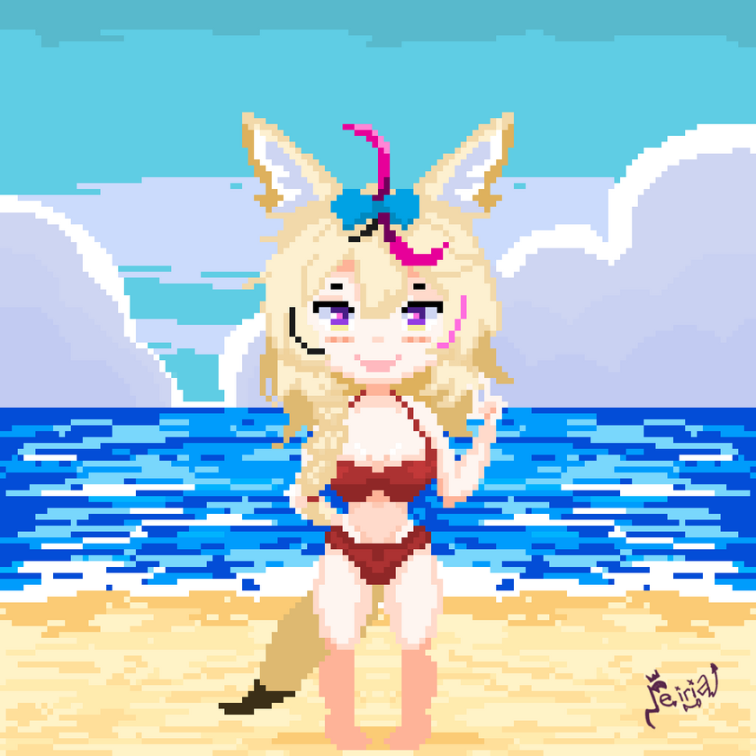 Omaru Polka Pixel Illustration 2022